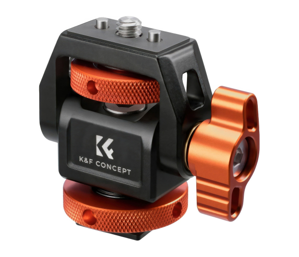 K&F Concept Uchwyt montażowy do monitora MS-42 - pomarańczowo-czarny - 1550486 - zdjęcie